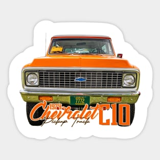 1974 Chevrolet C10 Pickup Truck Sticker